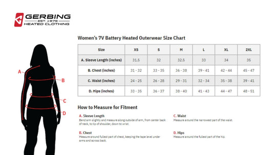 Gerbing 7V Khione Womens Insulated Heated Puffer Jacket 2.0