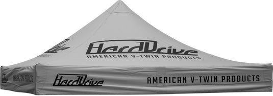 Harddrive 810-9893 Canopy Top Only - 10X10 - Gray/Black With Logo