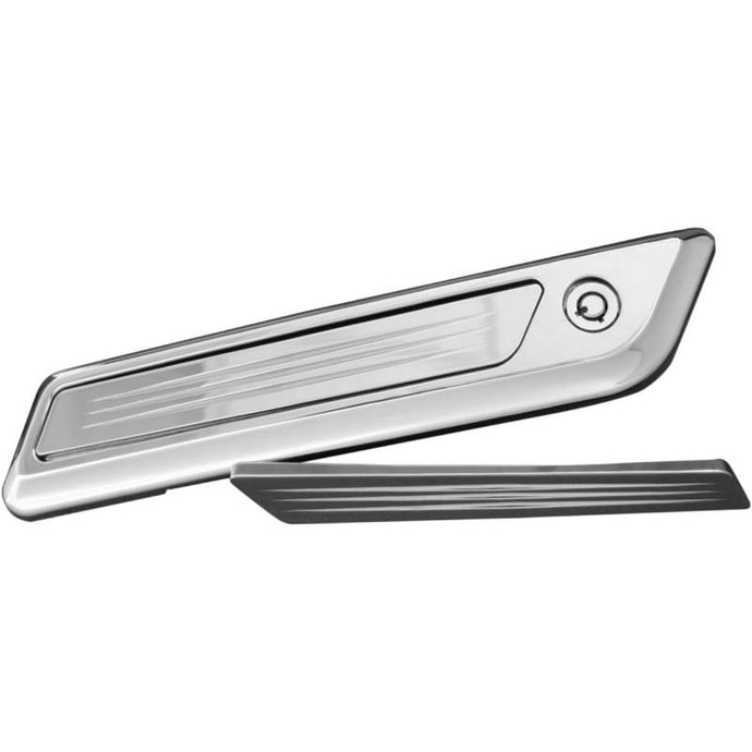 Accutronix BLI14-IC Diamond Saddlebag Latch Inserts - Chrome