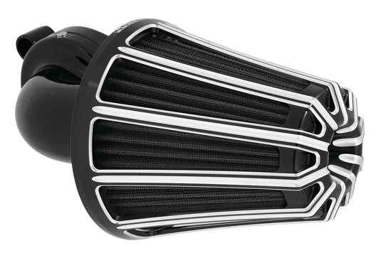 Arlen Ness 81-035 Monster Sucker Air Cleaner Kit with Cover - 10-Gauge - Black