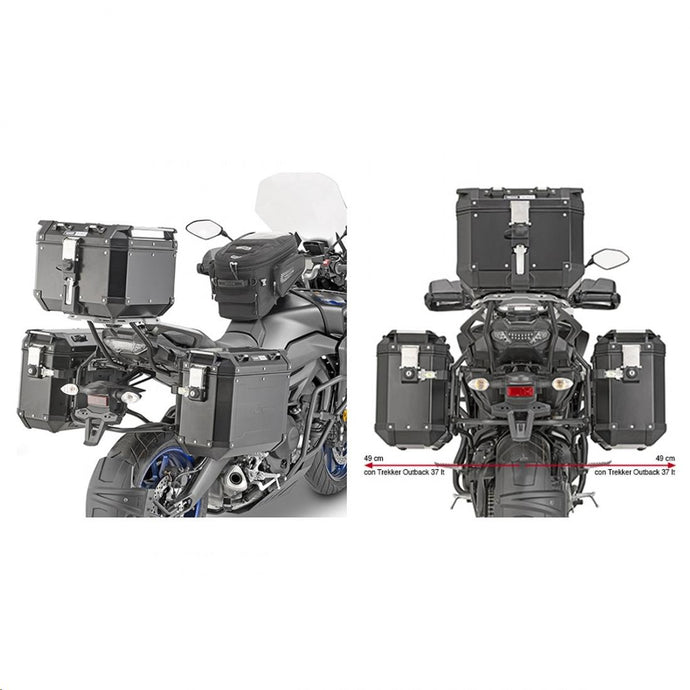 Givi PL2139CAM Outback Series Side Case Hardware