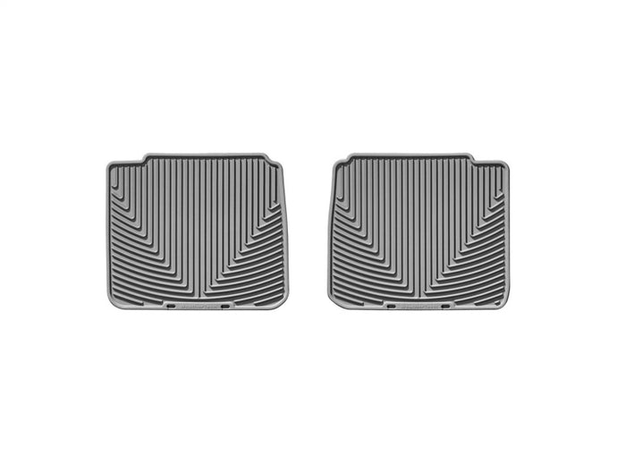 Weathertech W85GR WT Rubber Mats - Rear - Grey