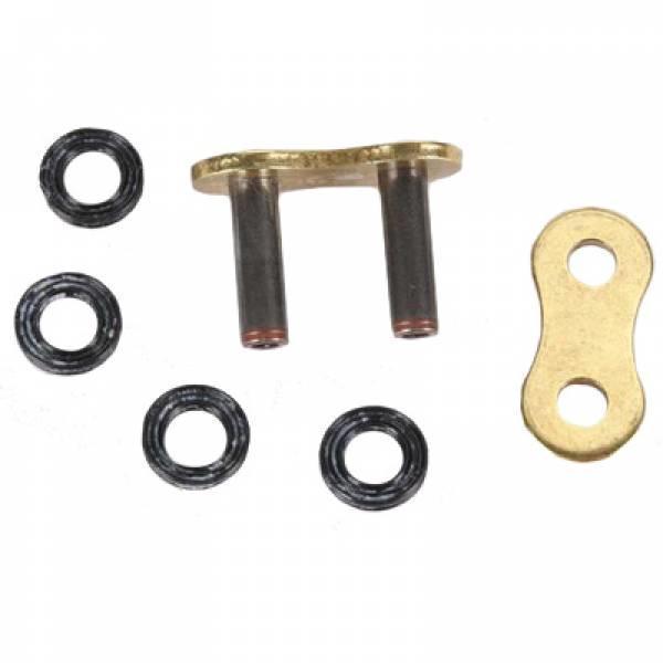 D.I.D ZJ525ZVMX-M/L Rivet Connecting Link for 525 ZVMX Super Street X-Ring Chain - Natural