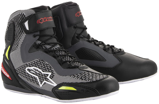Black/Gray/Red/Fluo Yellow