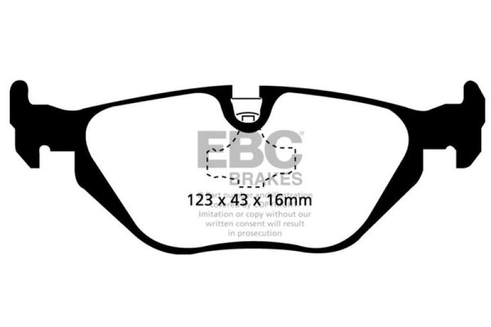 Ebc DP31079C EBC Redstuff Brake Pad Sets