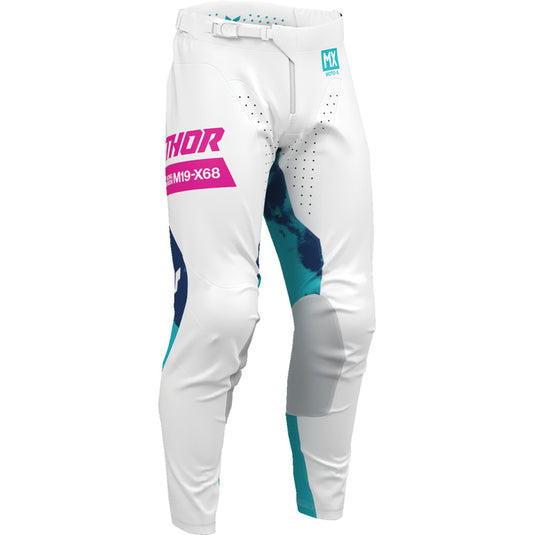 White/Aqua