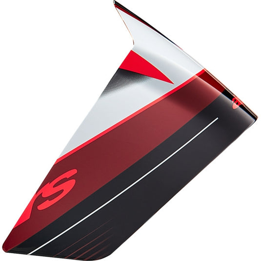 Alpinestars Race Spoiler for Supertech R10 Helmet - Team - Black/Carbon Red/Gloss White