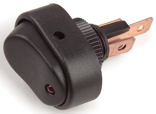 Grote 82-2133 Electrical Switch with Red LED - On/Off - 30 Amp