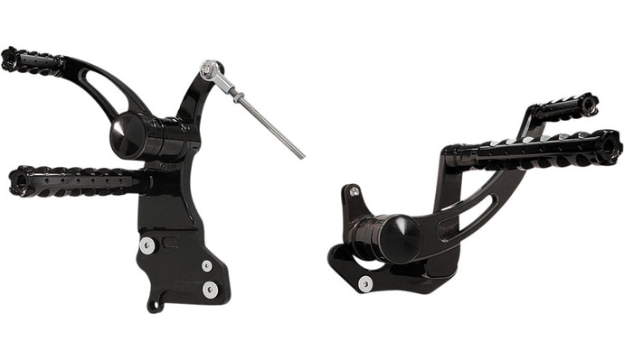 Accutronix FC405-SSAKB Muzzle Brake Forward Control - Black