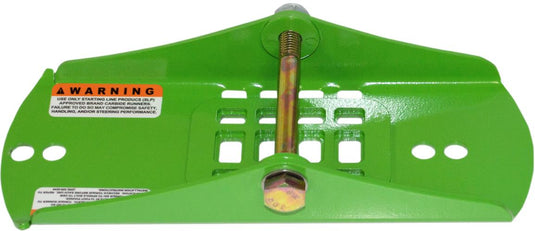 Starting Line Products 35-386 Ski Mounting Saddle Bracket for Standard Use - Green