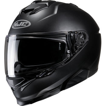 Hjc i71 Solid Helmet (X-Large, Semi-Flat Black)