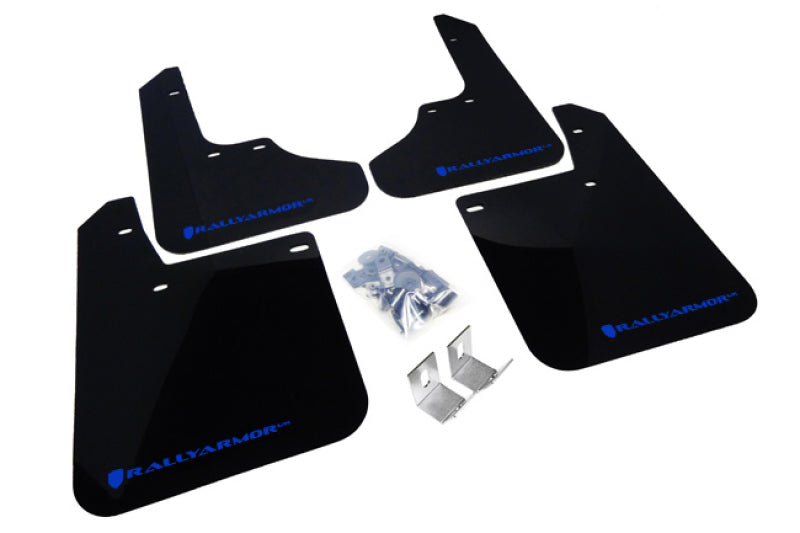 Load image into Gallery viewer, Rally Armor MF2-UR-BLK/BL RAL UR Blk Flap/Blue Logo
