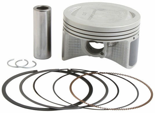 Vertex 24483050 Cast Replica Piston Kit - 0.50 Oversize to 85.46mm, 10.0:1 Compression
