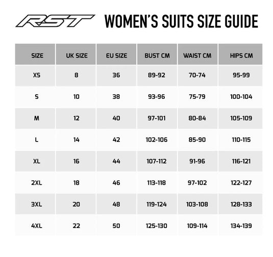 Rst Tractech EVO D30 Womens Leather Suit (XXX-Large, Black/Pink)