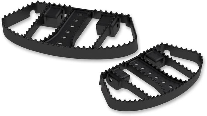 Burly Brand B13-1051B MX Style Passenger Floorboard