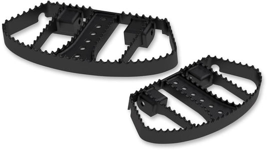 Burly Brand B13-1051B MX Style Passenger Floorboard