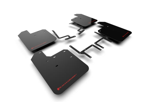Rally Armor MF54-UR-BLK/RD RAL UR Blk Flap/Rd Logo