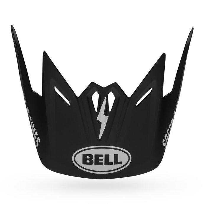 Bell Helmets Visor for Moto-9 Fasthouse Youth Helmets - Matte Black/White