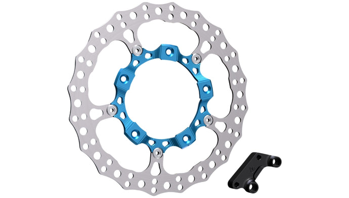 Arlen Ness 300-001 Big Brake Full Floating Rotor Kit - Blue