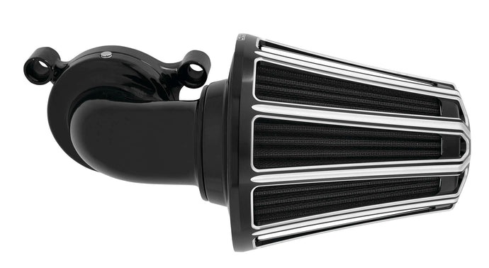 Arlen Ness 81-012 Monster Sucker Air Cleaner Kit with Cover - 10-Gauge - Black
