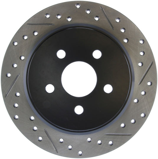 Stoptech 127.63054L ST Slot & Drill Brake Rotors