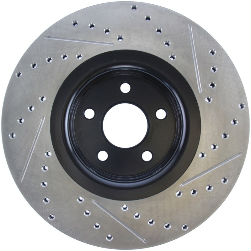 Load image into Gallery viewer, Stoptech 127.65146R ST Slot &amp; Drill Brake Rotors
