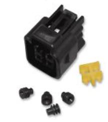 Namz NC-FW04F 4-Position Female Connector with Wire Seals, Terminals and Locking TPA