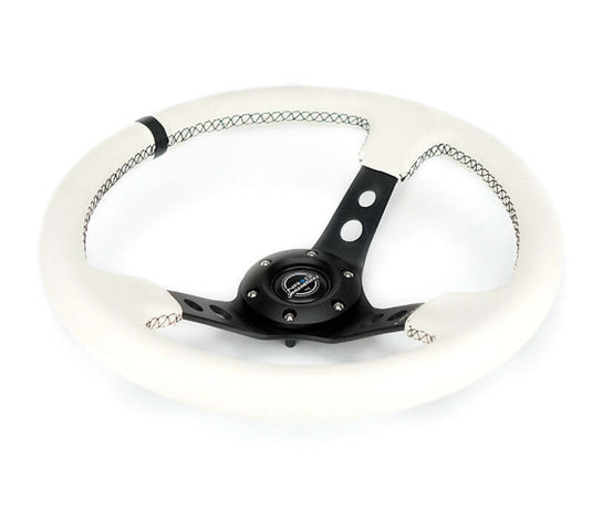Nrg RST-006BK-WT-B NRG Steering Wheels - Reinforc