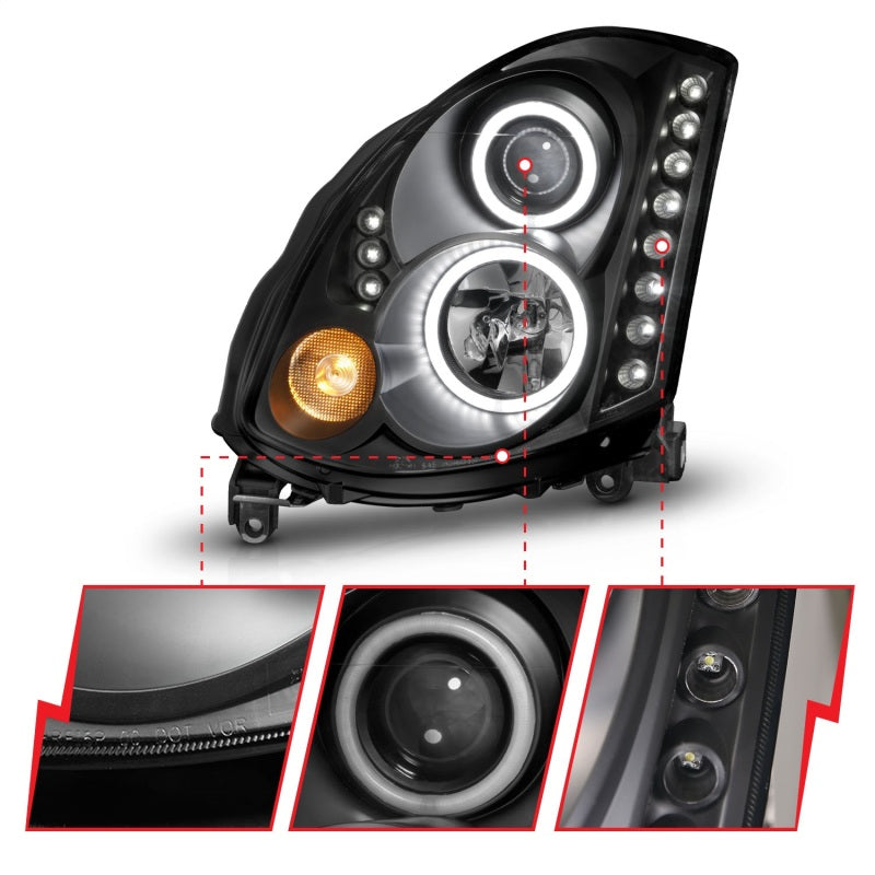 Load image into Gallery viewer, Anzo 121363 ANZ LED/Projector Headlights
