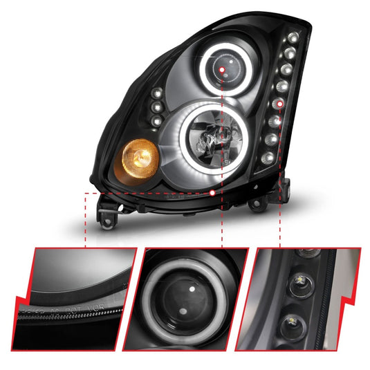 Anzo 121363 ANZ LED/Projector Headlights