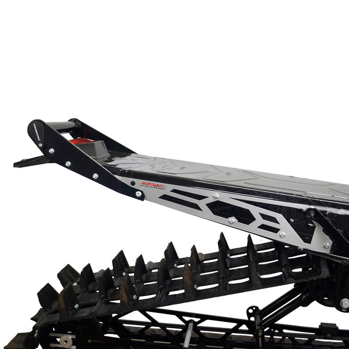 Straightline Performance 182-123-SILVER Hide N Go Rear Bumper - Silver/Black