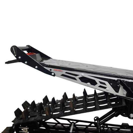 Straightline Performance 182-123-SILVER Hide N Go Rear Bumper - Silver/Black