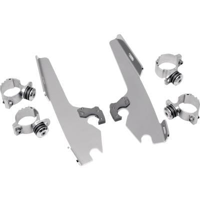 Memphis Shades MEM8924 Trigger-Lock Mount Kit for Sportshield Windshields - Polished