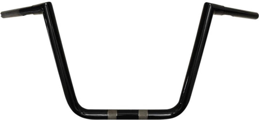 La Choppers LA-7362-13B 1-1/4in. Hefty Twin Peaks Handlebar - 13in. - Black