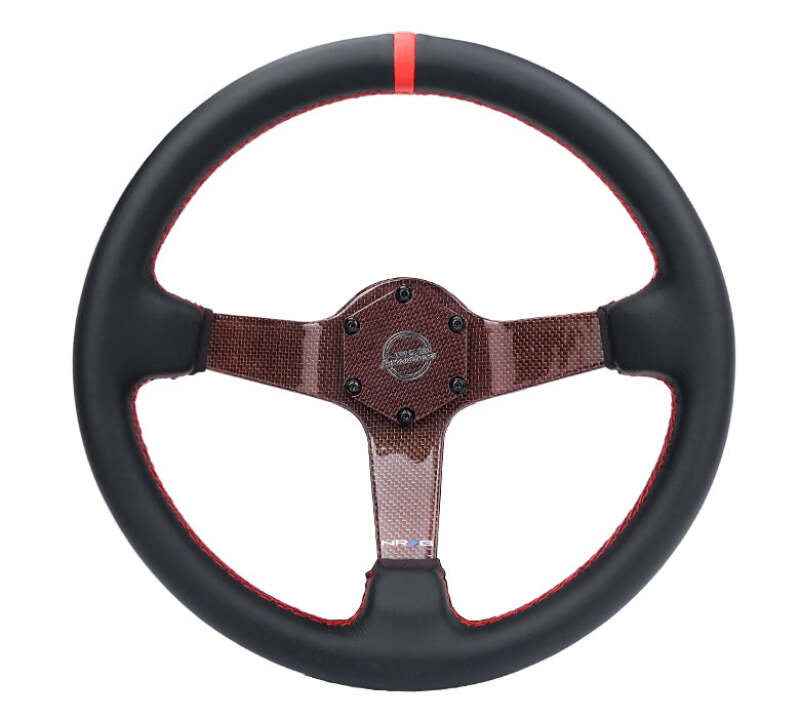 Load image into Gallery viewer, Nrg RST-036CF-RD NRG Steering Wheels - Carbon
