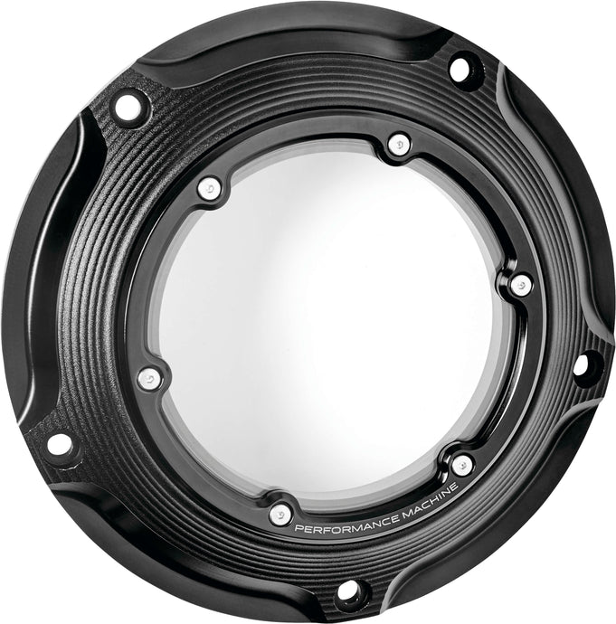Performance Machine 0177-2083M-SMB Vision Derby Cover - Black Ops