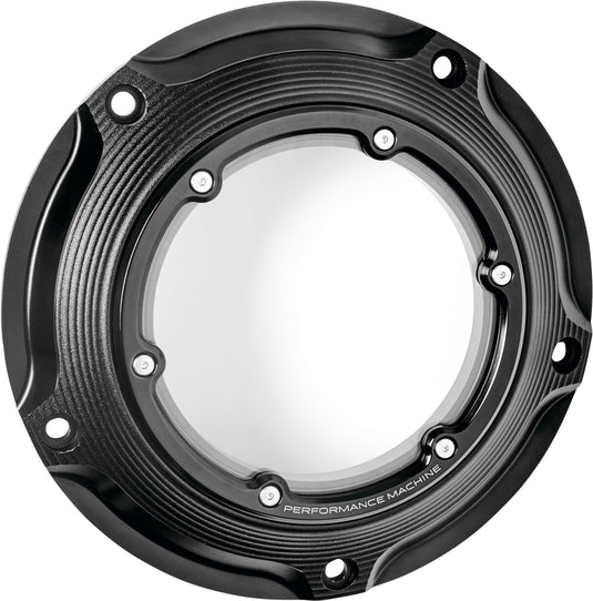 Performance Machine 0177-2083M-SMB Vision Derby Cover - Black Ops