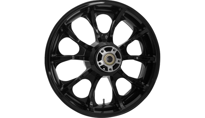 Coastal Moto 3D-LGO185SB-ABST Precision Cast Largo 3D Rear Wheel - 18in. x 5.5in. - Solid Black
