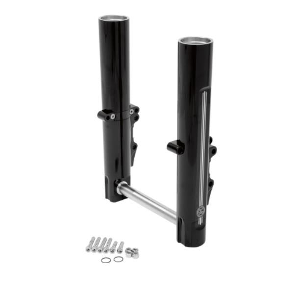 Performance Machine 0208-2096-BM Fork Leg Kit for Stock or Performance Machine Calipers - Dual Disc - Contrast Cut