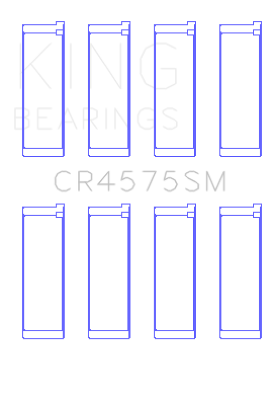 Load image into Gallery viewer, King Engine Bearings CR4575SM0.25 KING Connecting Rod Bearings
