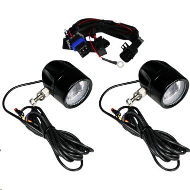 Custom Dynamics PB-FOG-IND-B LED Halo Fog Lights - Black