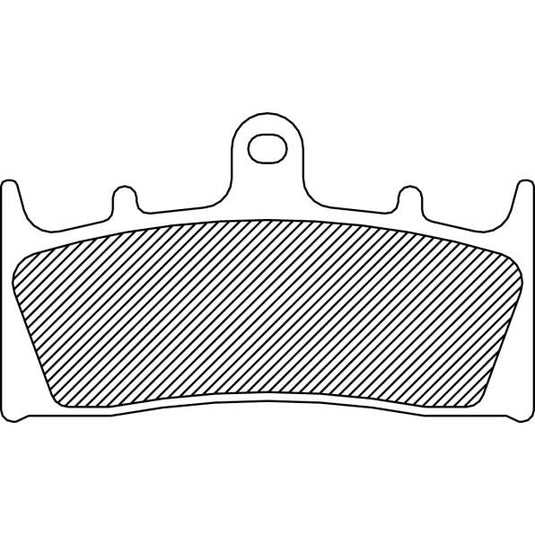 Drag Specialties 1721-1367 Sintered Metal Brake Pads