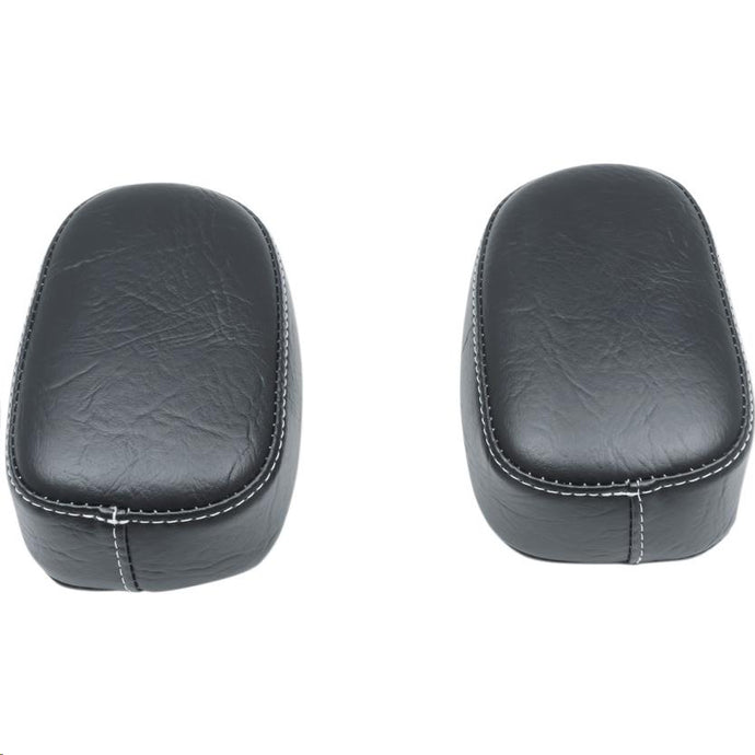 Mustang 76024WT Passenger Armrest Side Panels - Black/White
