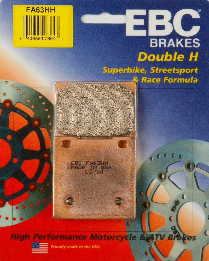 EBC FA63HH Double-H Sintered Brake Pads