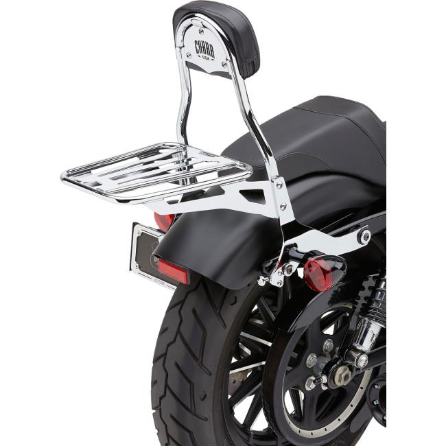 Cobra 602-2002 Detachable Backrest Kit - Chrome