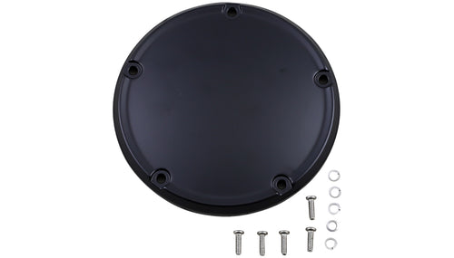 Drag Specialties 1107-0659 Derby Cover - Matte Black