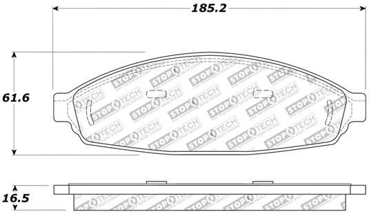 Stoptech 309.09310 ST Sport Brake Pads