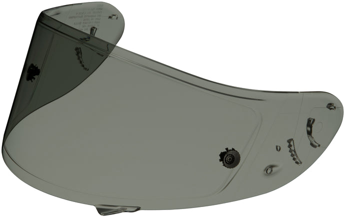 Shoei CWF-1 Pinlock Shield with Tear-Off Post - Dark Smoke