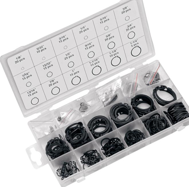 Performance Tools W5212 Snap Ring Assortment