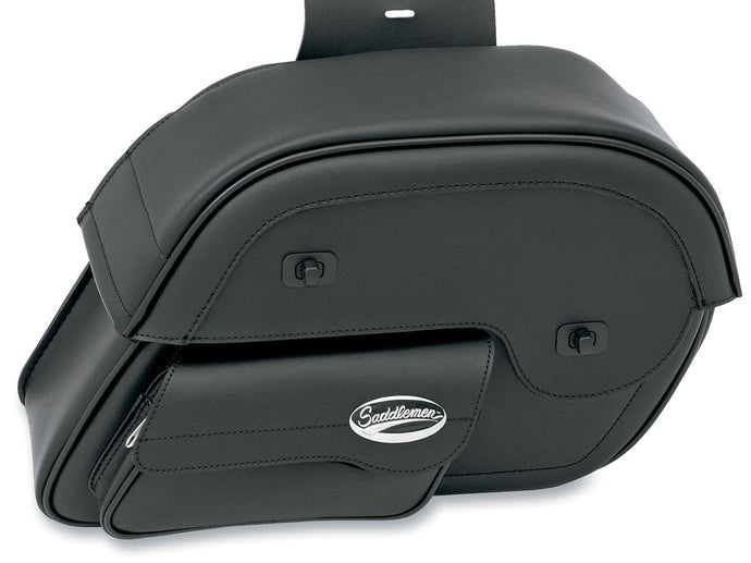 Saddlemen 3501-0382 Cruisn Slant Face Pouch Saddlebag - Jumbo